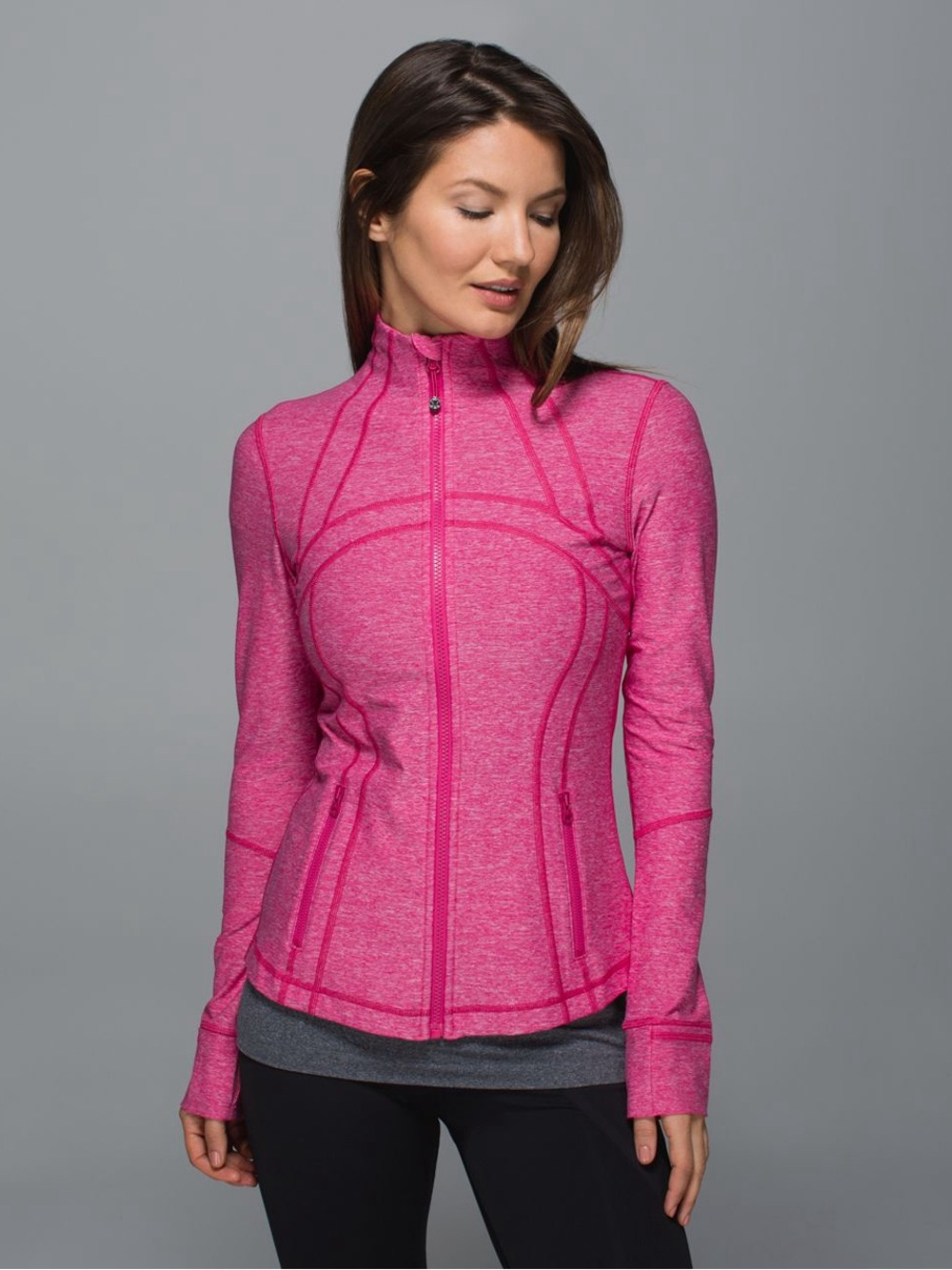 Lululemon Define Jacket in Heathered Jewelled Magenta